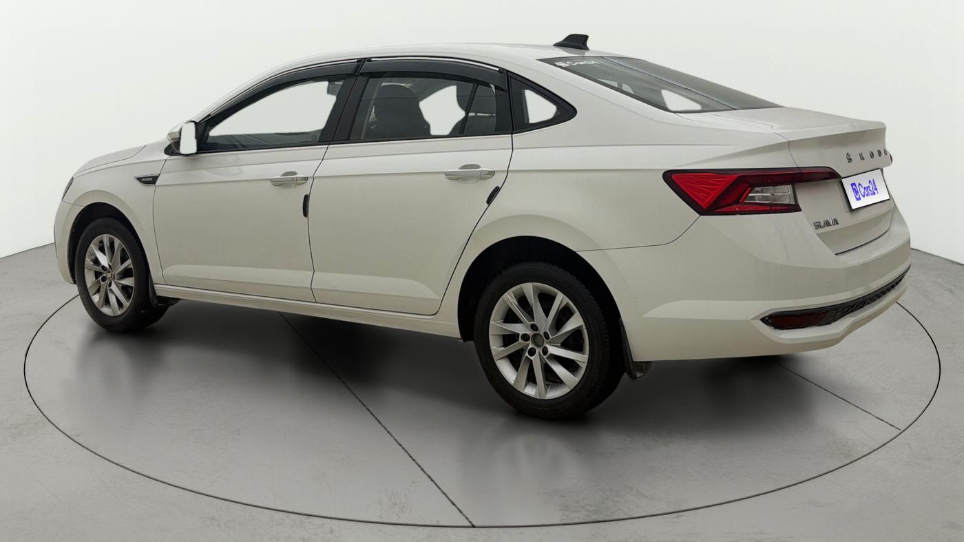 2022 Skoda SLAVIA AMBITION 1.0L TSI AT, Petrol, Automatic, 39,182 km, Left Back Diagonal