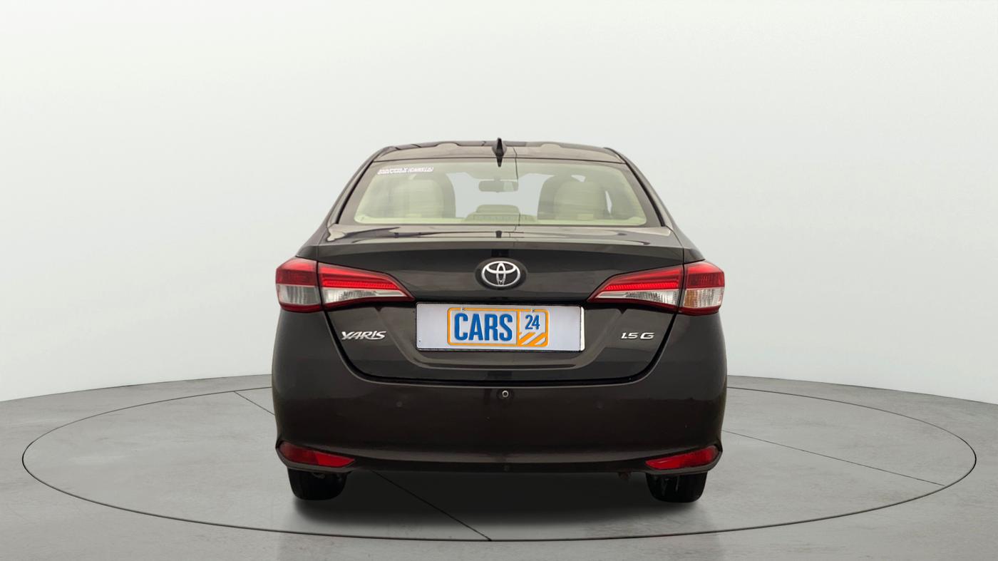 2020 Toyota YARIS G MT, Petrol, Manual, 1,16,417 km, Back/Rear