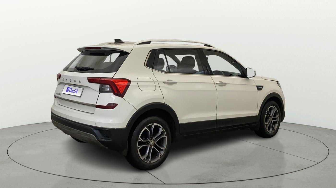 2021 Skoda KUSHAQ STYLE 1.0L TSI AT, Petrol, Automatic, 50,093 km, Right Back Diagonal