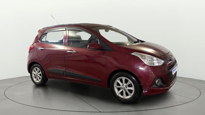 2015 Hyundai Grand i10 ASTA AT 1.2 KAPPA VTVT, CNG, Automatic, 51,577 km, Right Front Diagonal