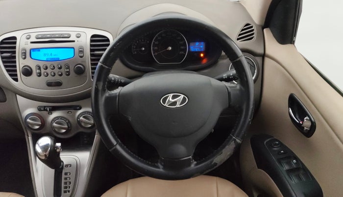 2013 Hyundai i10 SPORTZ 1.2 AT, Petrol, Automatic, 53,731 km, Steering Wheel Close Up