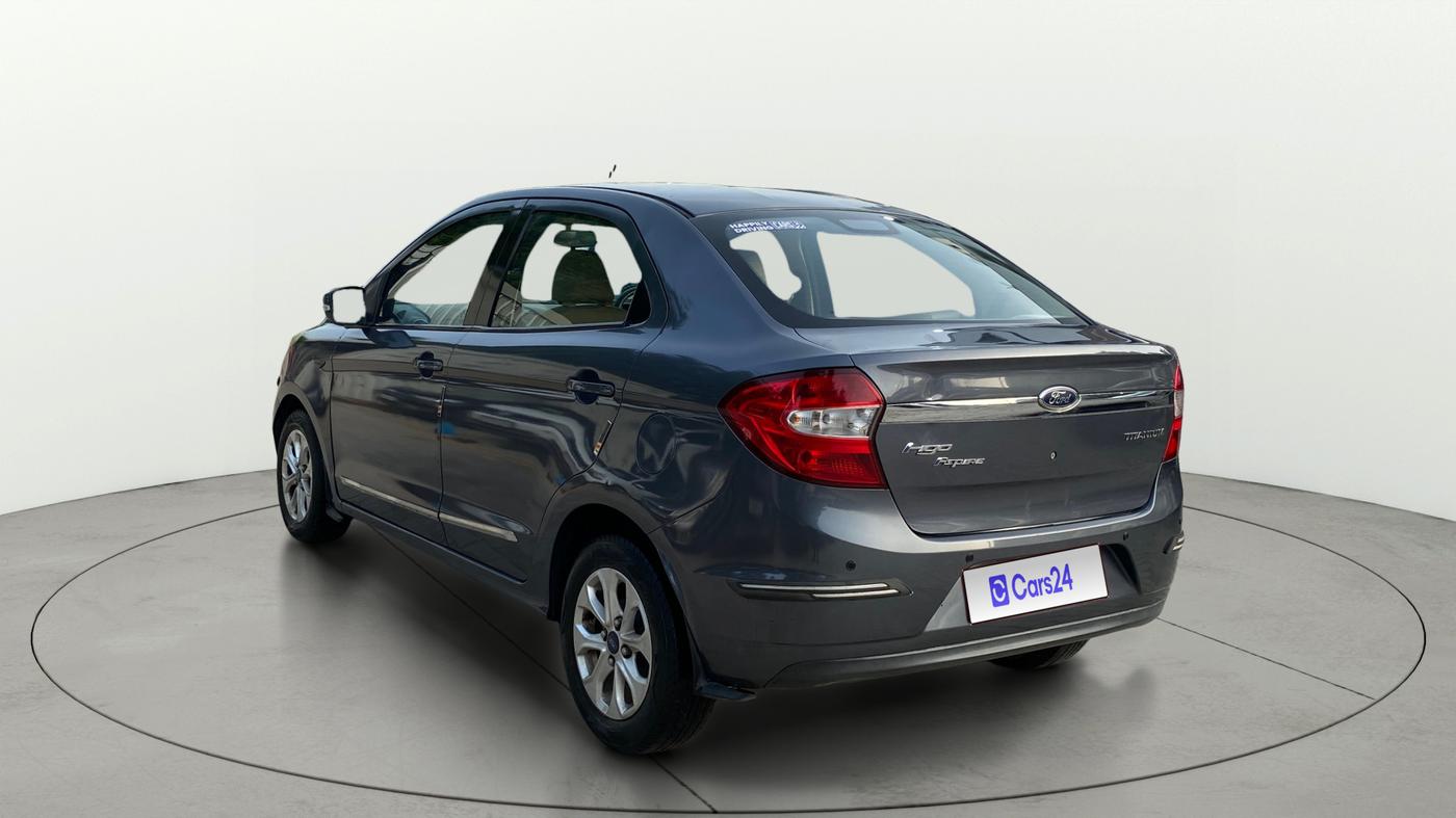 2018 Ford Figo Aspire TITANIUM 1.2 PETROL, Petrol, Manual, 49,578 km, Left Back Diagonal