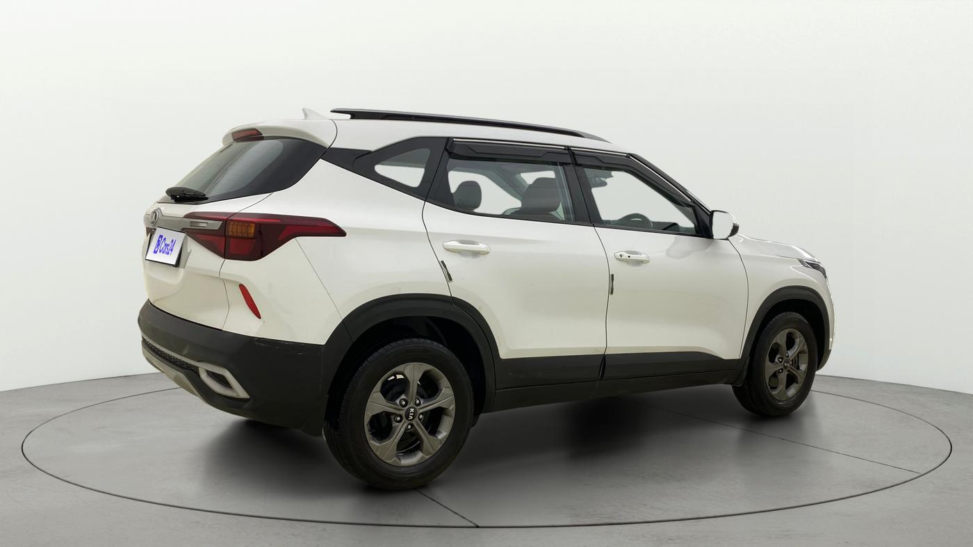 2020 KIA SELTOS HTK PLUS 1.5, Petrol, Manual, 1,05,334 km, Right Back Diagonal