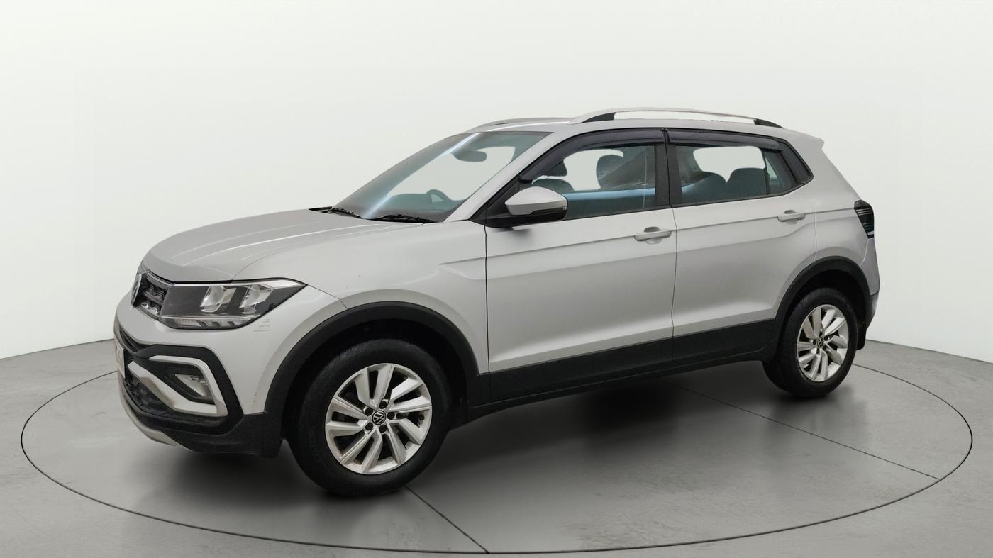 2023 Volkswagen TAIGUN HIGHLINE 1.0 TSI MT, Petrol, Manual, 25,337 km, Left Front Diagonal