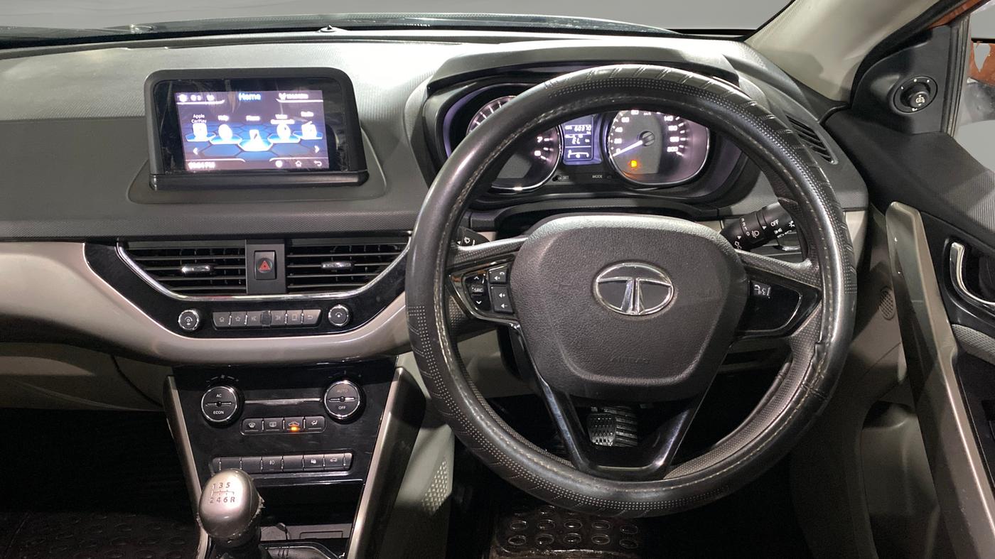 2019 Tata NEXON XZ PLUS PETROL DUAL TONE, Petrol, Manual, 60,351 km, Steering Wheel Close Up