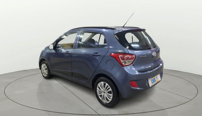 2016 Hyundai Grand i10 SPORTZ 1.2 KAPPA VTVT, Petrol, Manual, 87,439 km, Left Back Diagonal