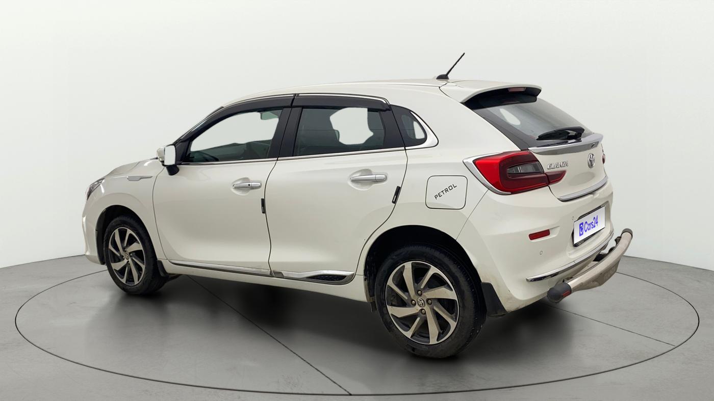 2024 Toyota Glanza V AMT, Petrol, Automatic, 18,128 km, Left Back Diagonal