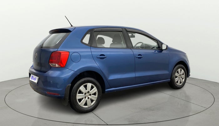 2017 Volkswagen Polo TRENDLINE 1.2L PETROL, Petrol, Manual, 76,219 km, Right Back Diagonal