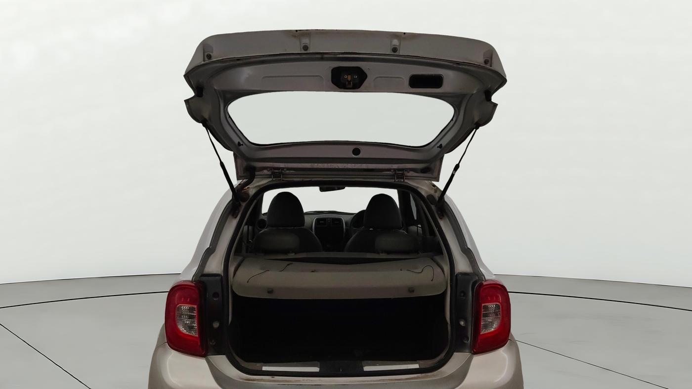 2013 Nissan Micra XL PETROL, Petrol, Manual, 1,00,152 km, Boot Door Open
