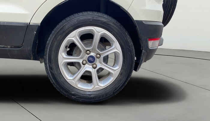 2019 Ford Ecosport TITANIUM + 1.5L PETROL, CNG, Manual, 1,24,698 km, Left Rear Wheel