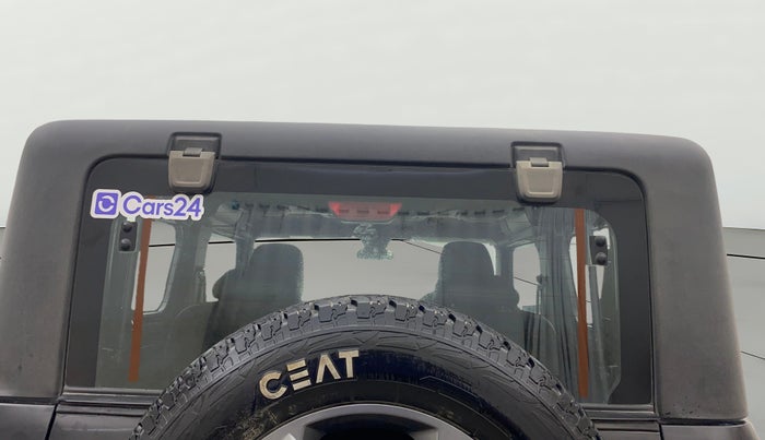 2021 Mahindra Thar LX D AT 4WD HT, Diesel, Automatic, 83,827 km, Rear Windshield