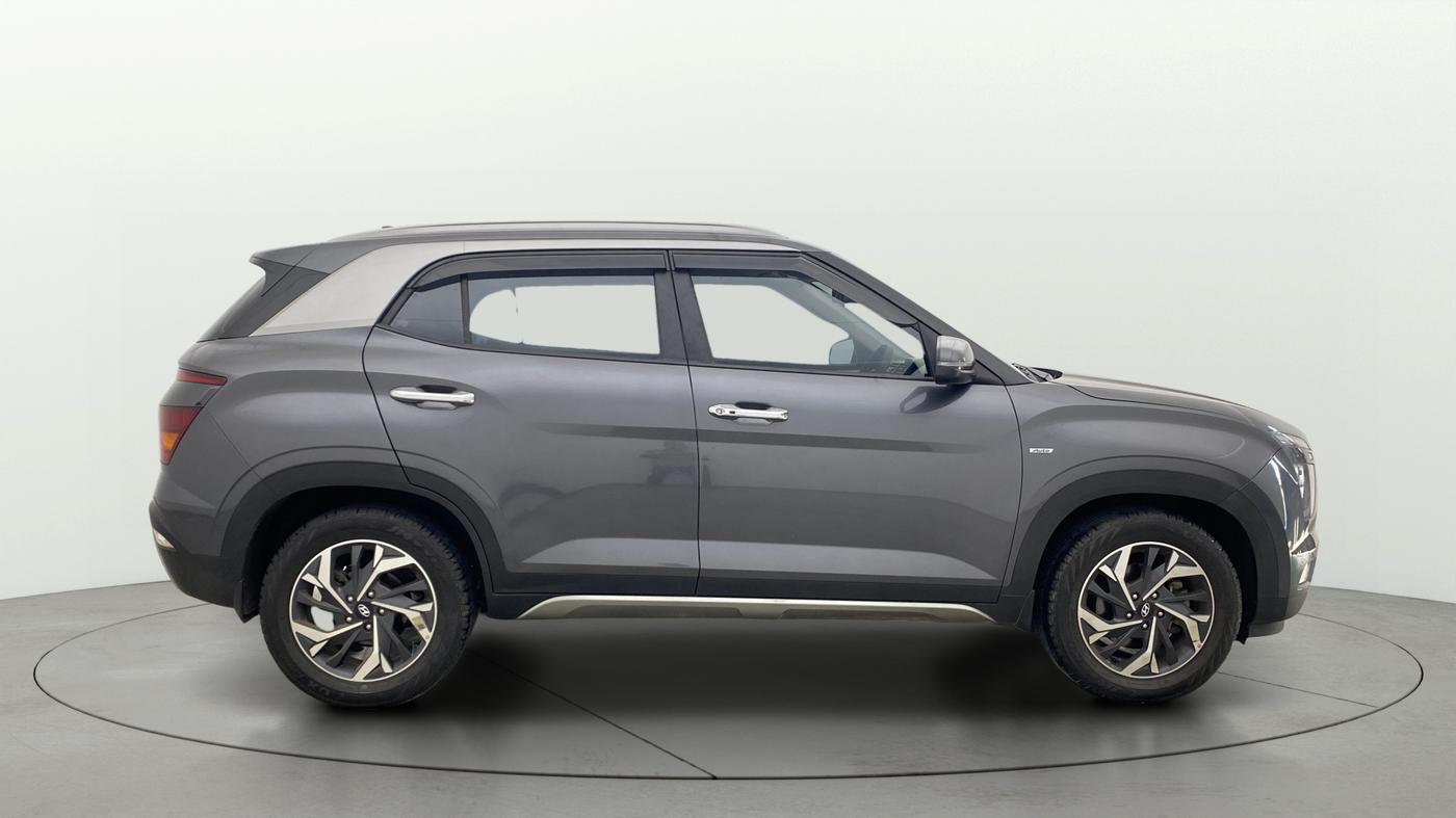 2021 Hyundai Creta SX (O) IVT 1.5 PETROL, Petrol, Automatic, 10,550 km, Right Side View