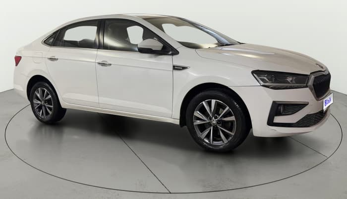 2023 Skoda SLAVIA STYLE 1.0L TSI AT, Petrol, Automatic, 25,743 km, Right Front Diagonal