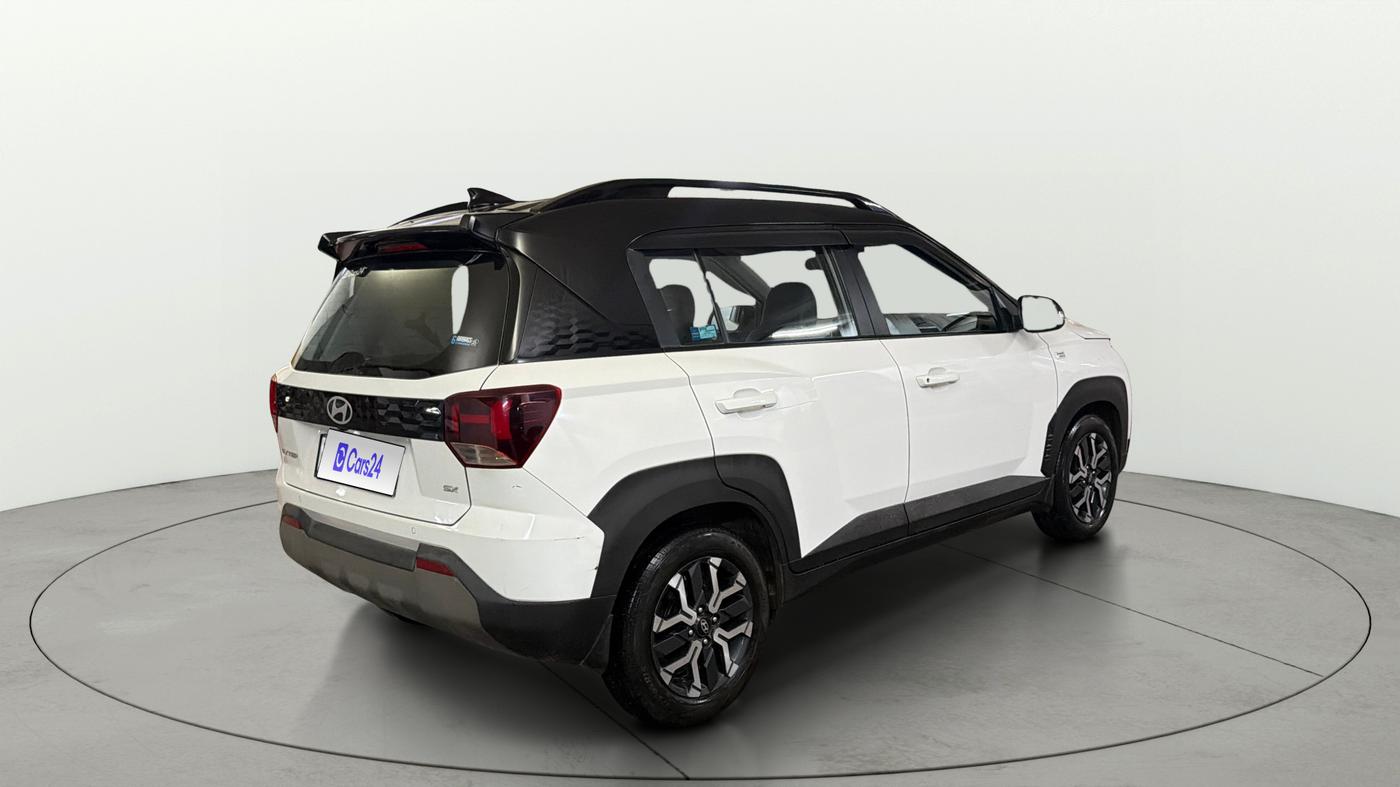 2024 Hyundai EXTER SX 1.2 AMT DUAL TONE, Petrol, Automatic, 15,553 km, Right Back Diagonal