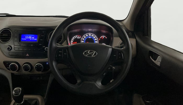 2016 Hyundai Grand i10 SPORTZ 1.2 KAPPA VTVT, Petrol, Manual, 18,360 km, Steering Wheel Close Up