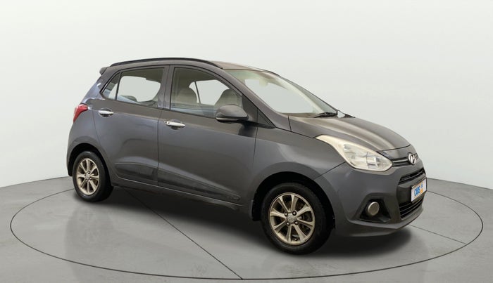 2016 Hyundai Grand i10 ASTA (O) AT 1.2 KAPPA VTVT, Petrol, Automatic, 54,008 km, Right Front Diagonal