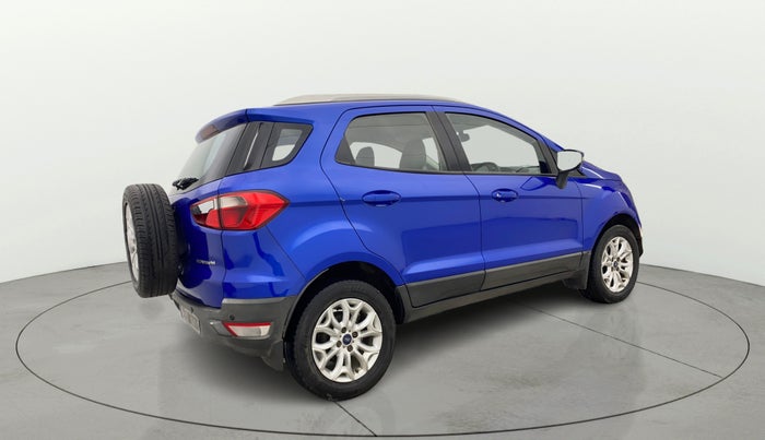 2017 Ford Ecosport TITANIUM 1.5L DIESEL, Diesel, Manual, 1,23,289 km, Right Back Diagonal
