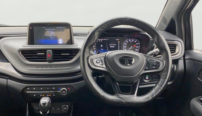 2024 Tata ALTROZ  XZA Plus Sunroof Dark Edition, Petrol, Automatic, 13,869 km, Steering Wheel Close Up
