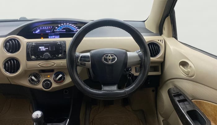2016 Toyota Etios VX, Petrol, Manual, 90,212 km, Steering Wheel Close Up