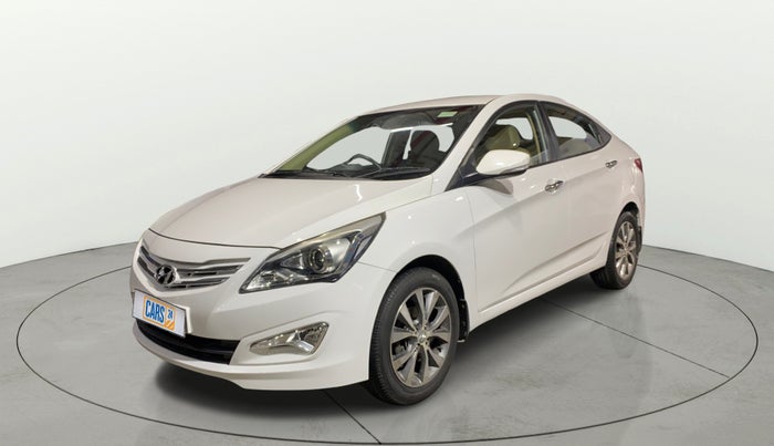 2017 Hyundai Verna 1.6 VTVT SX (O) AT, Petrol, Automatic, 25,039 km, Left Front Diagonal