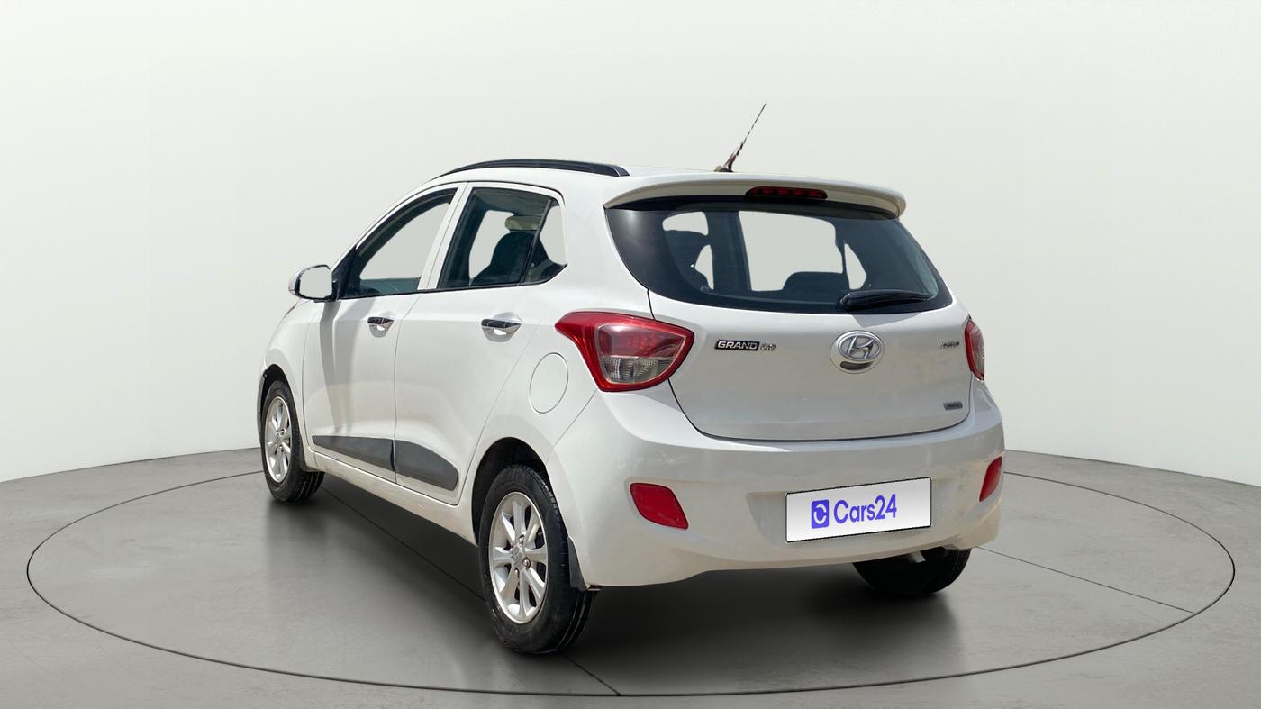 2015 Hyundai Grand i10 ASTA AT 1.2 KAPPA VTVT, Petrol, Automatic, 78,121 km, Left Back Diagonal