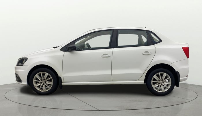 2017 Volkswagen Ameo HIGHLINE PLUS 1.5L AT 16 ALLOY, Diesel, Automatic, 1,37,489 km, Left Side