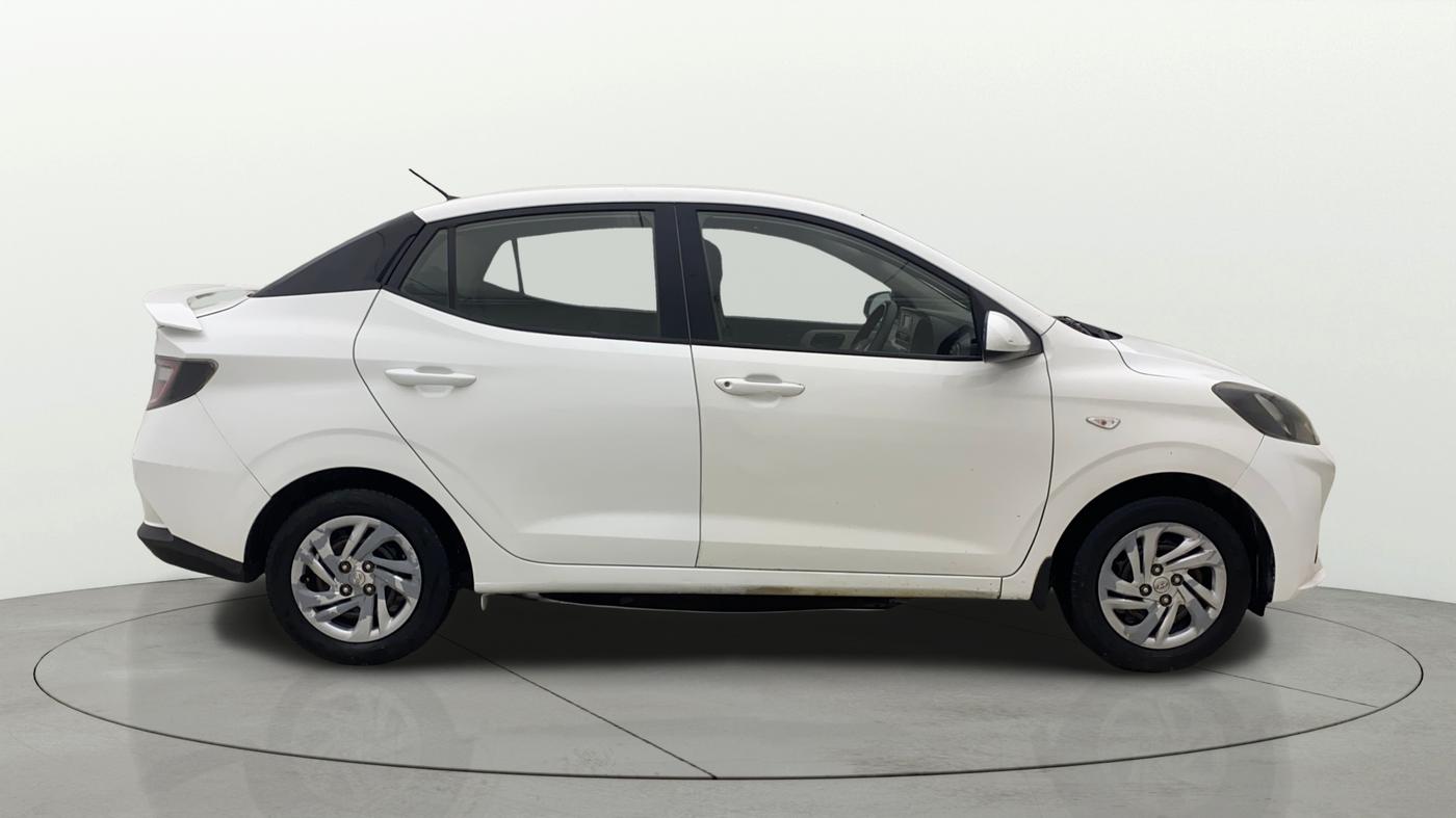 2022 Hyundai AURA S 1.2 CNG, CNG, Manual, 65,756 km, Right Side View