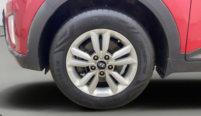 2016 Hyundai Creta SX PLUS 1.6 PETROL, Petrol, Manual, 75,041 km, Left Front Wheel