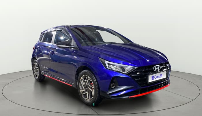 2024 Hyundai NEW I20 N LINE N8 1.0 TURBO DCT, Petrol, Automatic, 17,898 km, Right Front Diagonal