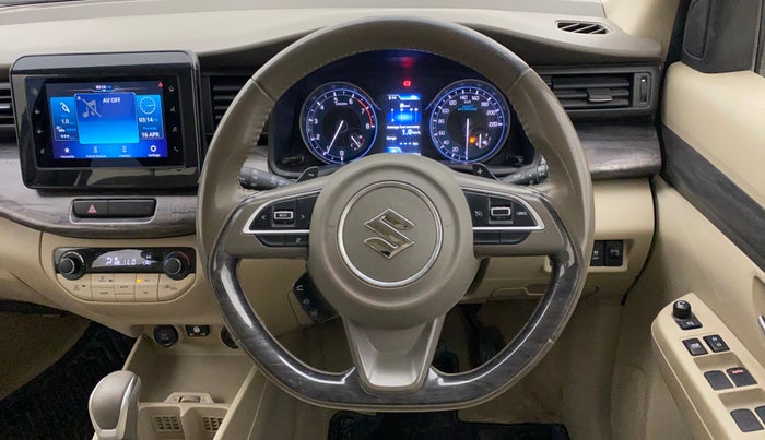 2022 Maruti Ertiga ZXI+ AT SHVS, CNG, Automatic, 61,022 km, Steering Wheel Close Up