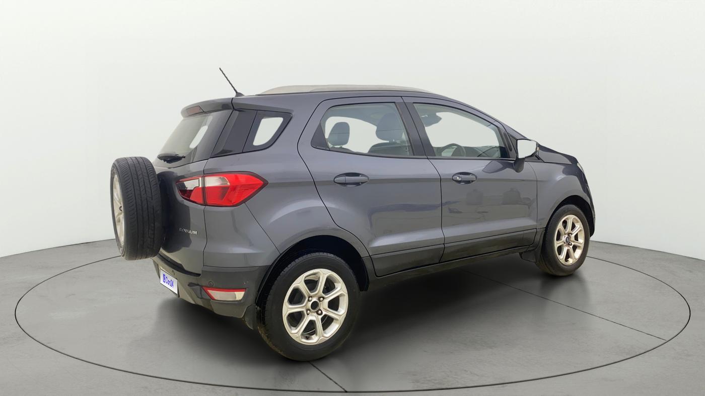 2019 Ford Ecosport TITANIUM + 1.5L PETROL AT, Petrol, Automatic, 83,584 km, Right Back Diagonal