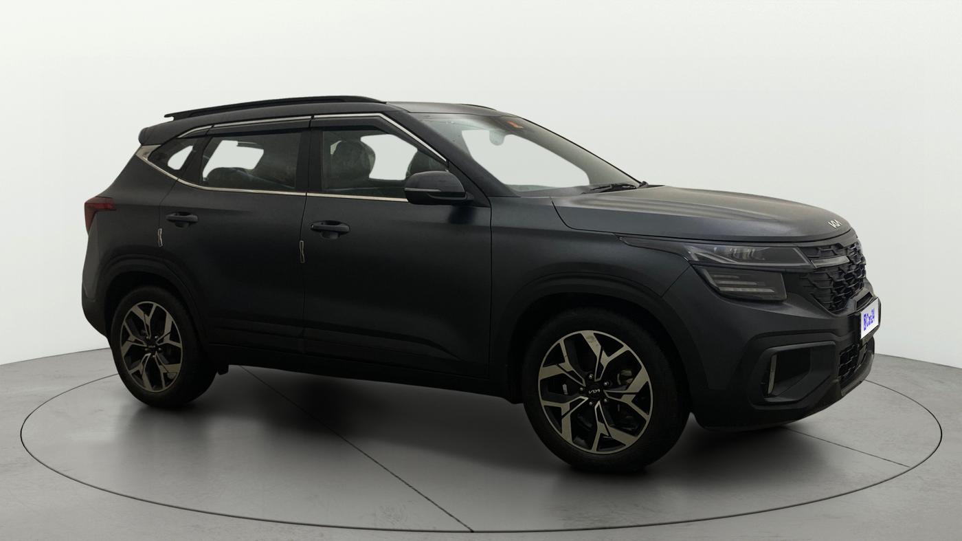 2023 KIA SELTOS  X LINE 1.5 TURBO PETROL DCT, Petrol, Automatic, 13,450 km, Right Front Diagonal