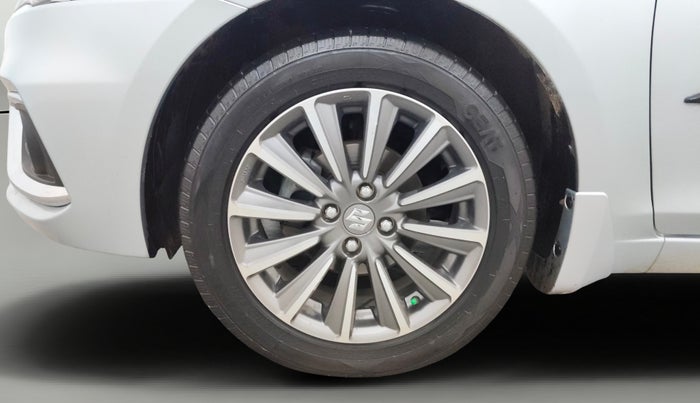 2022 Maruti Ciaz ALPHA 1.5 SHVS PETROL, Petrol, Manual, 76,642 km, Left Front Wheel