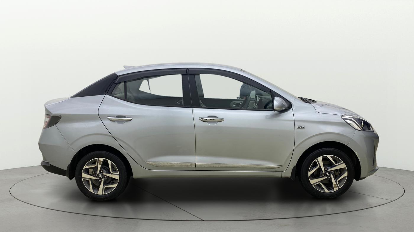 2022 Hyundai AURA SX PLUS 1.2 AMT, Petrol, Automatic, 29,897 km, Right Side View