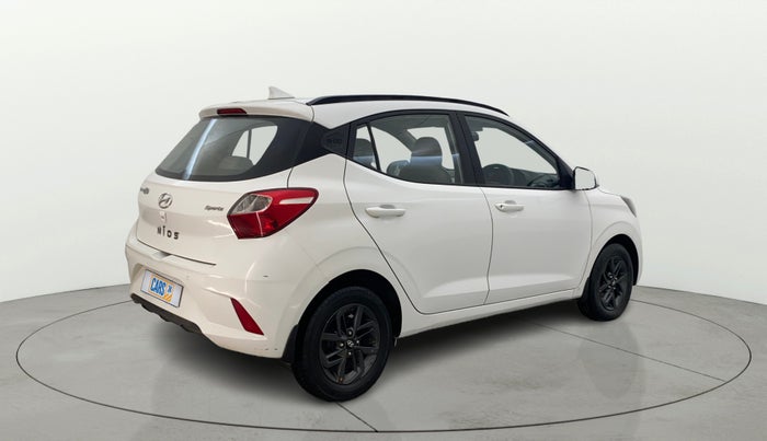 2022 Hyundai GRAND I10 NIOS SPORTZ 1.2 KAPPA VTVT CNG, CNG, Manual, 1,36,340 km, Right Back Diagonal