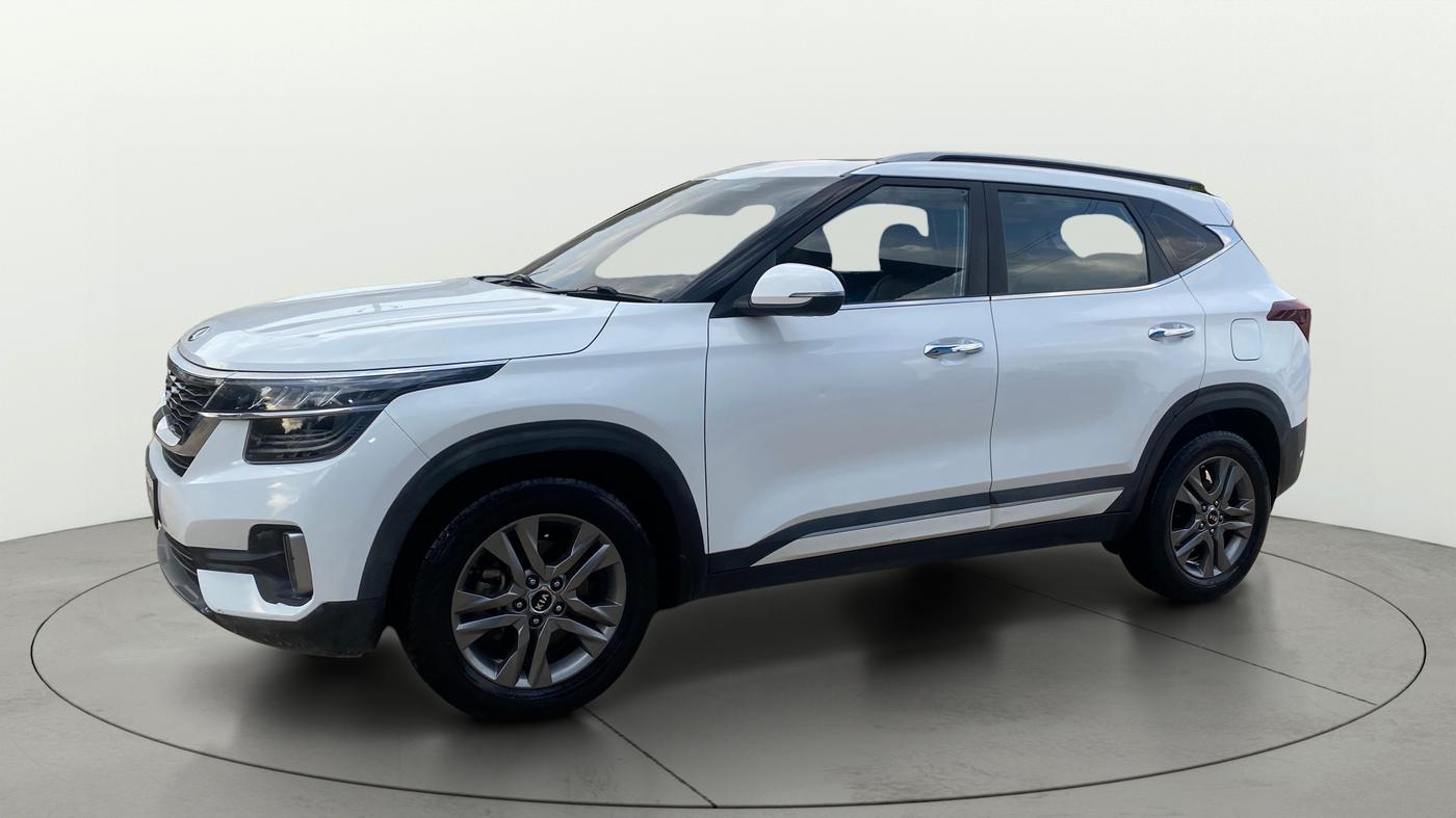 2020 KIA SELTOS HTX 1.5 PETROL, Petrol, Manual, 32,091 km, Left Front Diagonal
