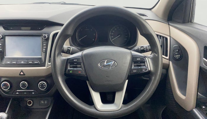 2015 Hyundai Creta S 1.4 DIESEL, Diesel, Manual, 1,03,398 km, Steering Wheel Close Up