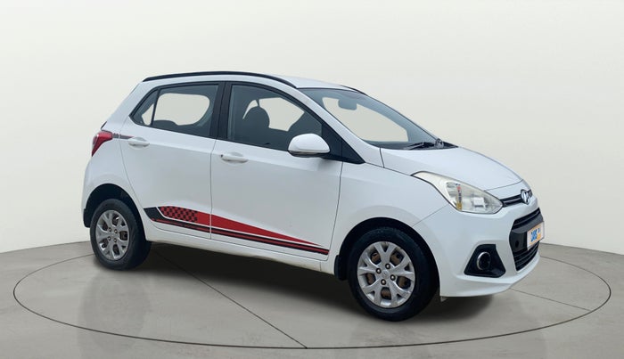 2016 Hyundai Grand i10 SPORTZ 1.2 KAPPA VTVT, CNG, Manual, 97,381 km, Right Front Diagonal