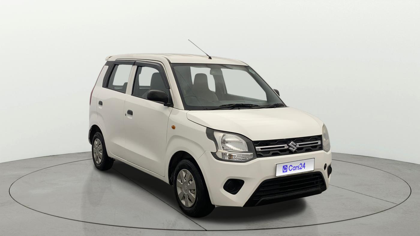 2020 Maruti New Wagon-R LXI CNG 1.0, CNG, Manual, 1,10,176 km, Right Front Diagonal