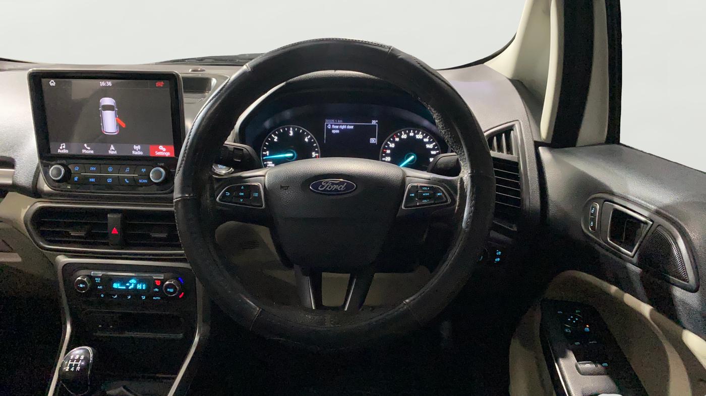 2019 Ford Ecosport TITANIUM 1.5L DIESEL, Diesel, Manual, 36,923 km, Steering Wheel Close Up