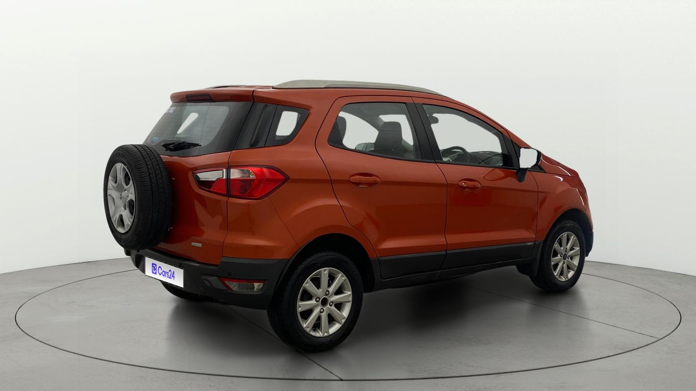 2015 Ford Ecosport TREND+ 1.0L ECOBOOST, Petrol, Manual, 53,703 km, Right Back Diagonal