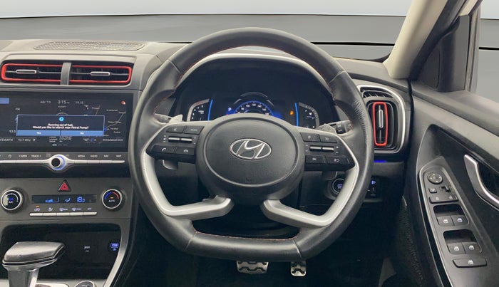2020 Hyundai Creta SX (O) 1.4 TURBO DCT, Petrol, Automatic, 43,939 km, Steering Wheel Close Up