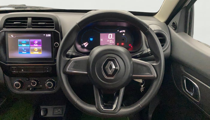 2020 Renault Kwid RXT 1.0 AMT (O), Petrol, Automatic, 29,168 km, Steering Wheel Close Up