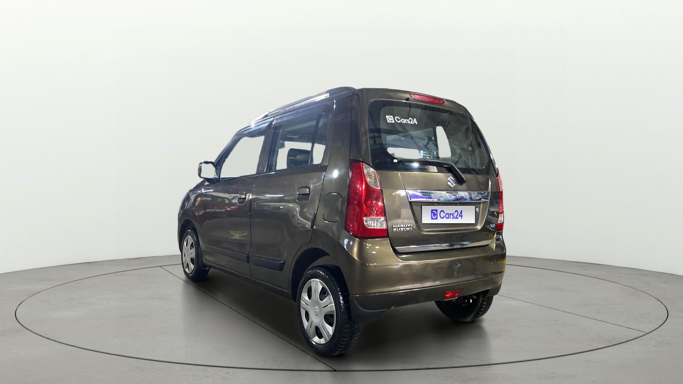 2018 Maruti Wagon R 1.0 VXI, Petrol, Manual, 8,484 km, Left Back Diagonal