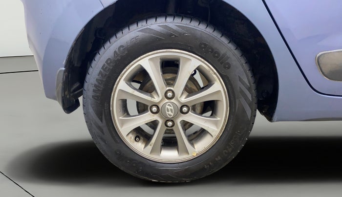 2015 Hyundai Grand i10 ASTA (O) 1.2 KAPPA VTVT, Petrol, Manual, 68,680 km, Right Rear Wheel