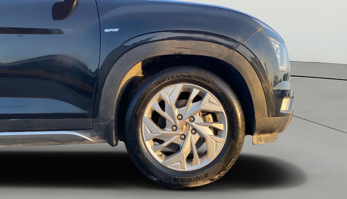 2021 Hyundai Creta SX IVT 1.5 PETROL, Petrol, Automatic, 1,17,569 km, Right Front Wheel