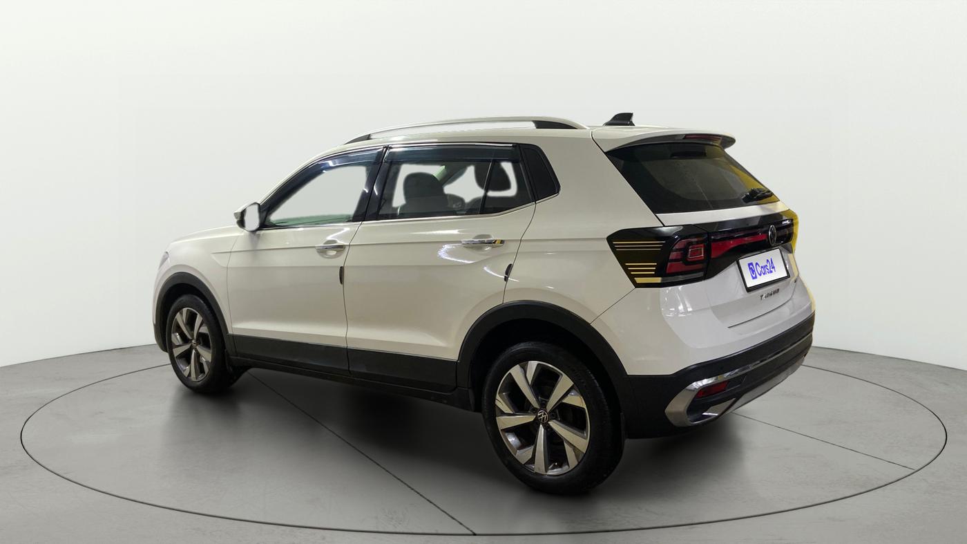 2022 Volkswagen TAIGUN TOPLINE 1.0 TSI AT, Petrol, Automatic, 69,191 km, Left Back Diagonal