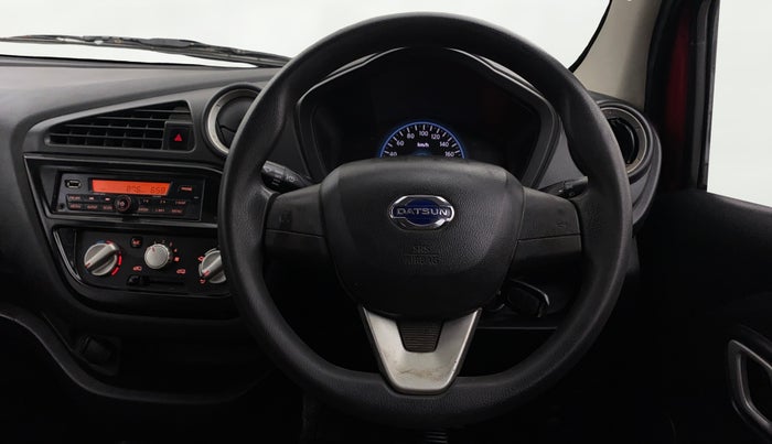 2018 Datsun Redi Go S 1.0 AMT, Petrol, Automatic, 54,941 km, Steering Wheel Close Up
