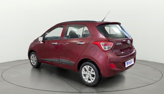 2015 Hyundai Grand i10 SPORTZ 1.2 KAPPA VTVT, Petrol, Manual, 45,841 km, Left Back Diagonal