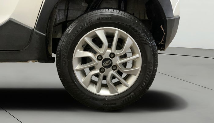 2017 Mahindra Kuv100 K6 6 STR, Petrol, Manual, 42,259 km, Left Rear Wheel